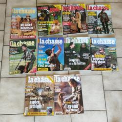 10 MAGAZINES LA REVUE NATIONALE DE LA CHASSE ANNEES 2000/2001/2002
