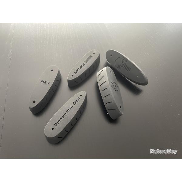 Plaques de couche sur mesure