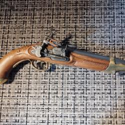 pistolet espagnole miquelet silex