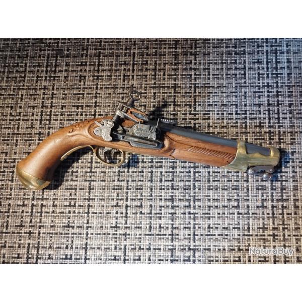 pistolet espagnole miquelet silex