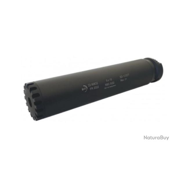 Silencieux BRUGGER & THOMET RBS SQD Tri-Lug pour APC9 - SPC9 - GHM9 - MP5 - MP5K cal.9x19