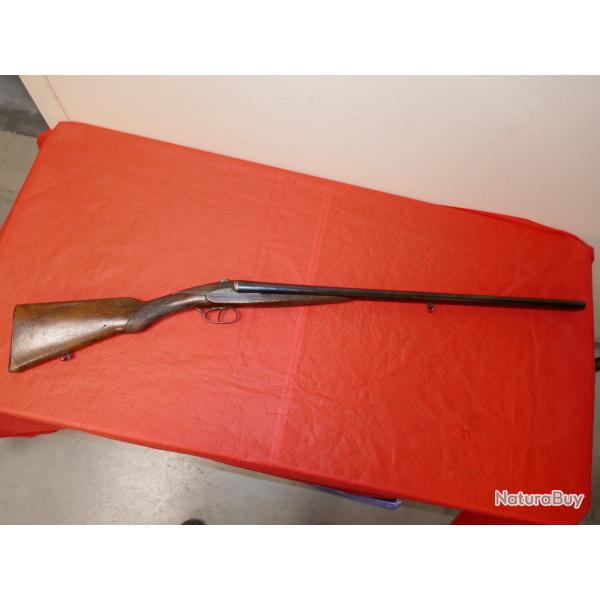 Fusil � A.BAYLE type DARNE Cal 16/65 canon de 70cm