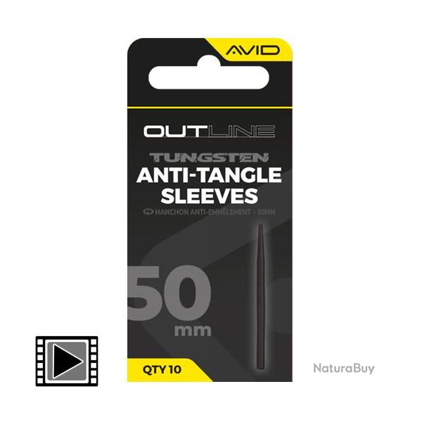 Anti Tangle Avid Carp Outline Tungsten Sleeve (par 10) 30mm