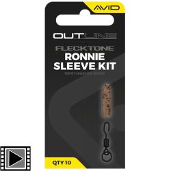 Em&eacute;rillon Avid Carp Outline Flecktone Ronnie Sleeve Kit (par 10)