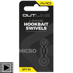 Em&eacute;rillon Avid Carp Outline Micro Hookbait (par 20)