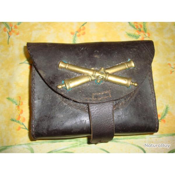 CARTOUCHIERE ALLEMANDE POUR FUSIL DREYSE1863