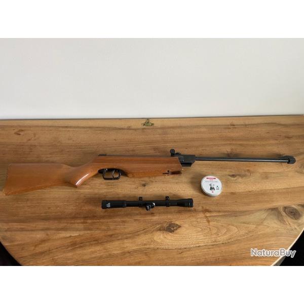 Carabine GAMO calibre 4.5 avec lunette