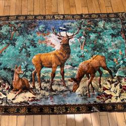 TAPISSERIE MURALE - TENTURE - CHASSE