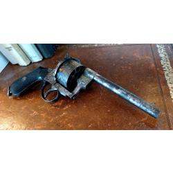 Revolver 12 coups, type Chaineux, sign&eacute;  Dumont