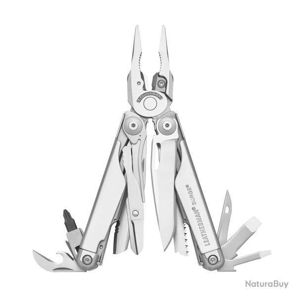 PINCE SURGE STAINLESS STEEL - LEATHERMAN NEUF U UNIQUE