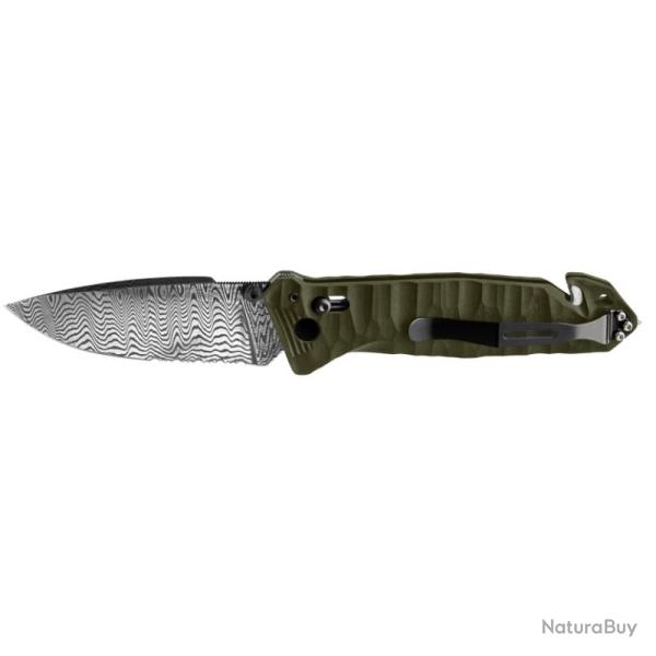 COUTEAU C.A.C LAME DAMAS MANCHE G10 KAKI - TB OUTDOOR