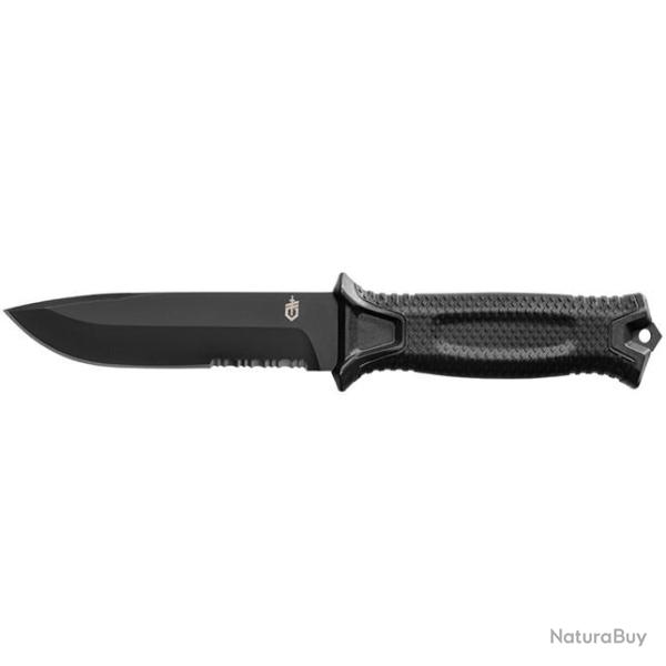 STRONGARM NOIR SERRATION - GERBER NEUF U NOIR