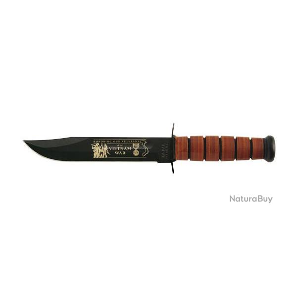 USMC VIETNAM - KA-BAR NEUF U NOIR