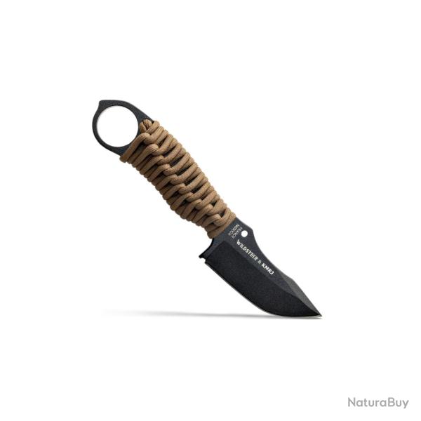 KARLICAN PARACORDE COYOTE LAME EPOXY NOIRE - WILDSTEER NEUF U COYOTE
