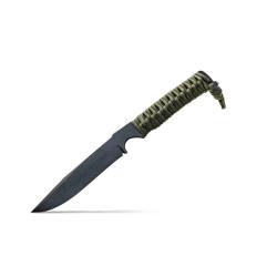 WILD TECH 4 XL PARACORDE KAKI LAME EPOXY NOIRE - WILDSTEER NEUF U KAKI