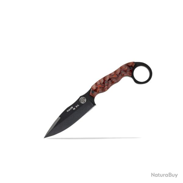 TALIM TOXIFIE PAKKAWOOD COCOBOLO LAME �POXY NOIRE - WILDSTEER NEUF U UNIQUE