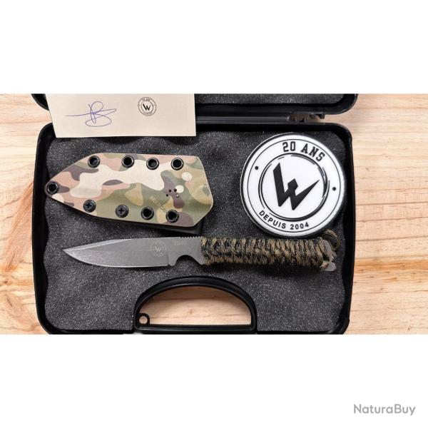 W-TECH 4 �DITION 20 ANS N�22/40 PARACORDE URBAN LAME STONEWASH - WILDSTEER