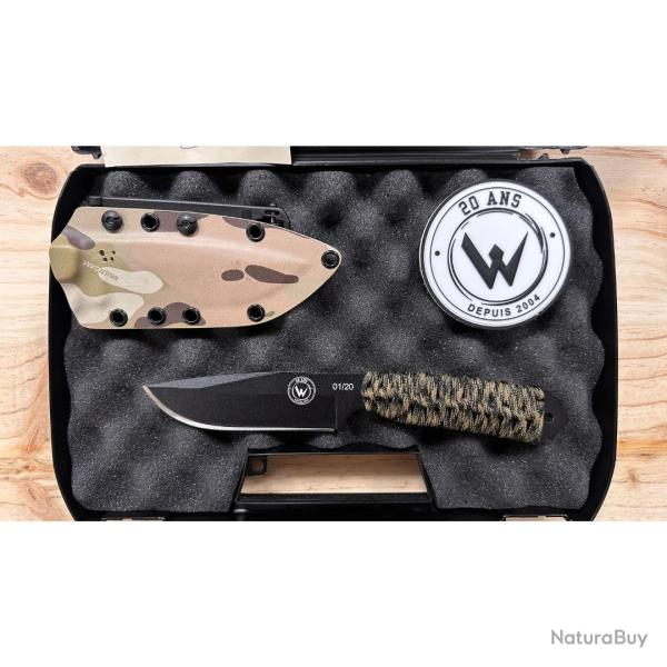 NG69 �DITION 20 ANS N�01/20 PARACORDE URBAN LAME NOIRE - WILDSTEER