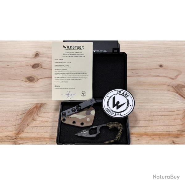 KRILL �DITION 20 ANS N�35/40 PARACORDE URBAN LAME NOIRE �VID�E - WILDSTEER