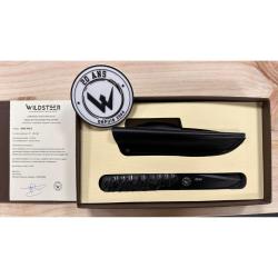 BABY WILD &Eacute;DITION 20 ANS N&deg;22/40 MICARTA NOIR LAME NOIRE - WILDSTEER NEUF U NOIR