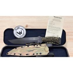 BOWIE &Eacute;DITION 20 ANS N&deg;01/40 PARACORDE URBAN LAME NOIRE - WILDSTEER