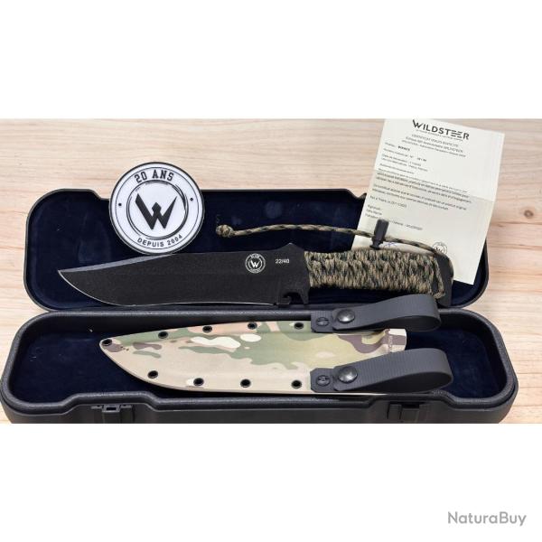 BOWIE �DITION 20 ANS N�22/40 PARACORDE URBAN LAME NOIRE - WILDSTEER NEUF U URBAN