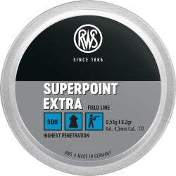 BOITE DE PLOMBS SUPERPOINT EXTRA 4.5MM 0.53G X500 - RWS