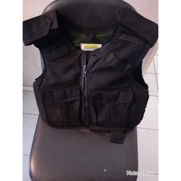 ENCHERE GILET PARE BALLES  TAILLE M