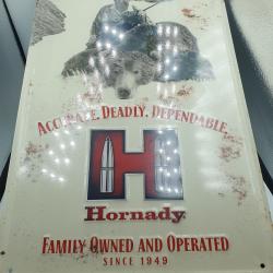 PLAQUE DECORATIVE HORNADY - REF 2