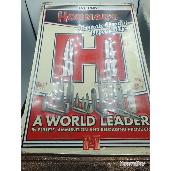 PLAQUE DECORATIVE HORNADY - REF 3