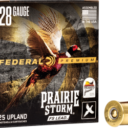 Cartouches Federal Prairie Storm Calibre 28/70 Plomb Num&eacute;ro 6 - 23 grammes