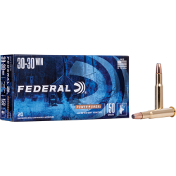 Cartouches Federal Power Shok Calibre 30-30 Win - 170 grains