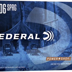 Cartouches Federal Power Shok Calibre 308 Win - 180 grains