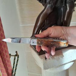 Ancien fort Couteau de chasse SAUZEDE-BIAT