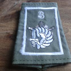 fourreau &eacute;paule 3e r&eacute;giment parachutiste