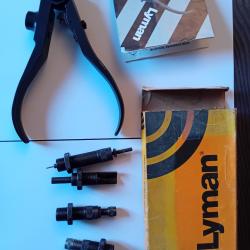 Pince lyman 310 outils 9mm rechargement manuel