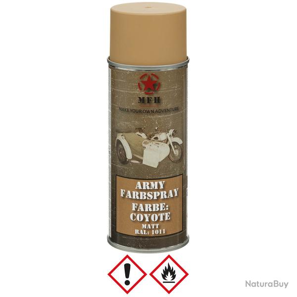 Bombe de peinture mat Militaire