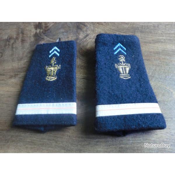 paire fourreau �paule g�nie soldat adjudant des transmissions