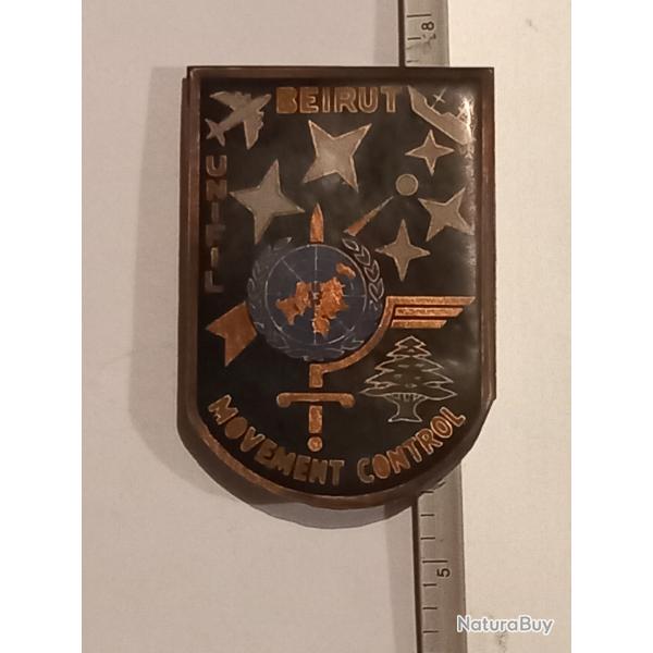 Insigne de la base op�rationnelle mobile a�roport�e (BOMAP) - UNIFIL - Movement control - Beirut