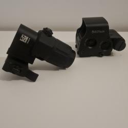 Viseur holographique et Magnifier EOTECH