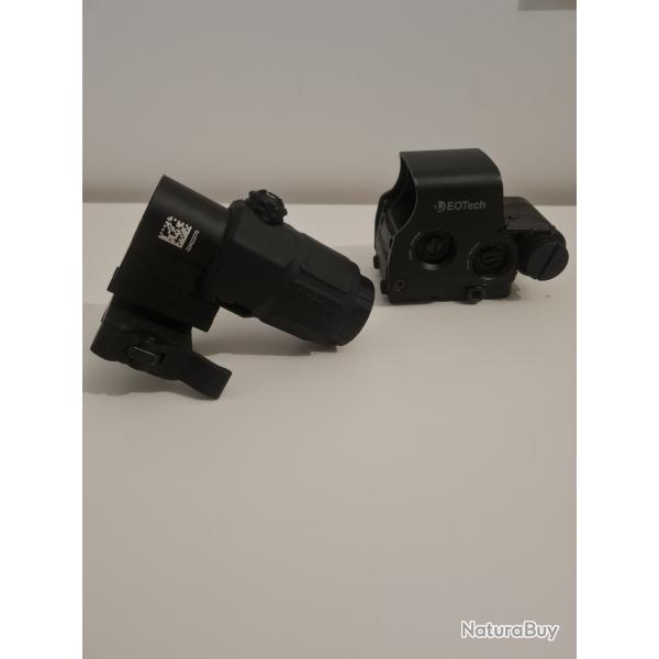 Viseur holographique et Magnifier EOTECH