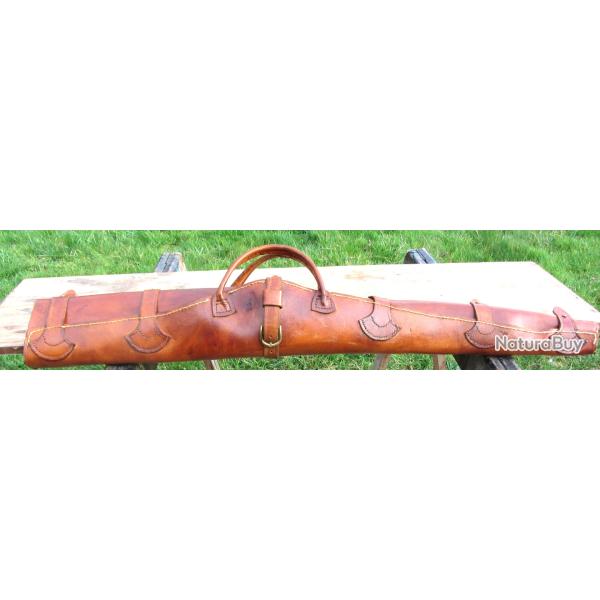 ETUI EN CUIR SPECIFIQUE POUR MOUSQUETON BERTHIER