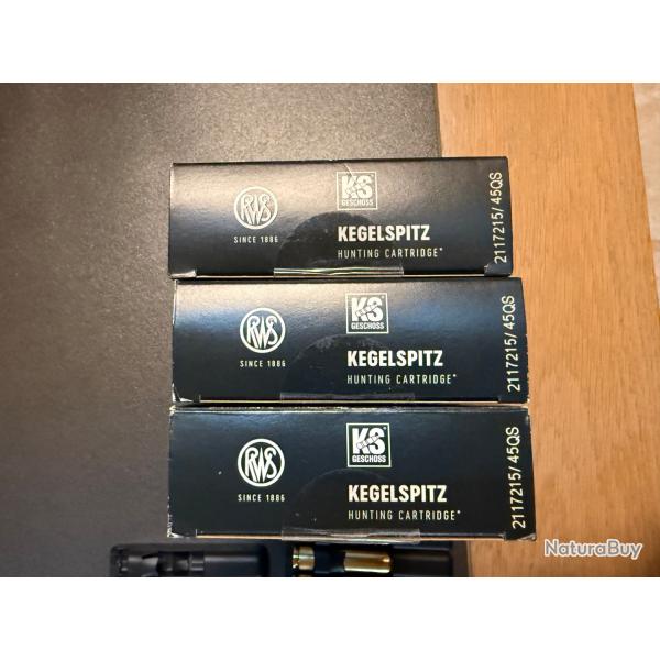 Balles RWS calibre 6,5x68