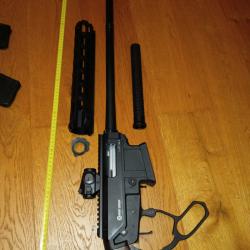 Fusil hunt group l12 calibre 12 &agrave; levier sous garde