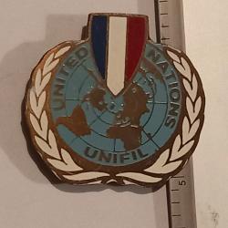 Insigne du d&eacute;tachement fran&ccedil;ais - UNIFIL