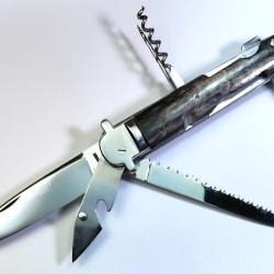 EXCEPTIONNEL ET IMPOSANT COUTEAU MAKINOX A. PIRONY 6 FONCTIONS