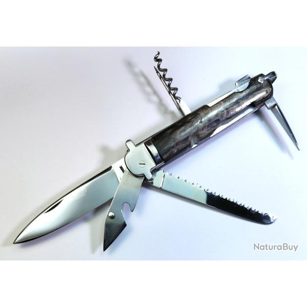 EXCEPTIONNEL ET IMPOSANT COUTEAU MAKINOX A. PIRONY 6 FONCTIONS