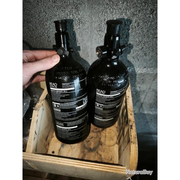 Bouteille HPA + flexible + r�gulateur