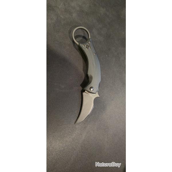 Fox Black Bird Bastinelli FX-591 Black karambit