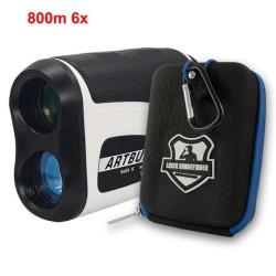 T&eacute;l&eacute;m&egrave;tre Laser 800M 6x YN-800 Blanc pour Chasse Golf Outdoor Artbull